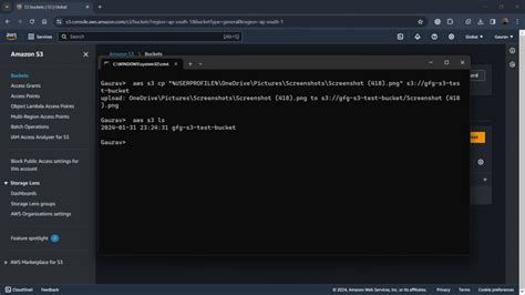 how to list s3 bucket using aws cli